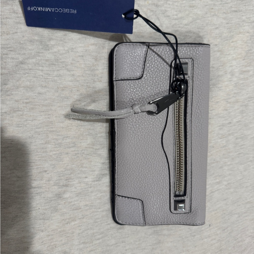Rebecca Minkoff Gray Leather Wallet